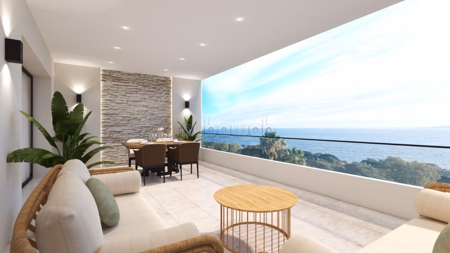 Appartement de haut standing a 100 m de la plage