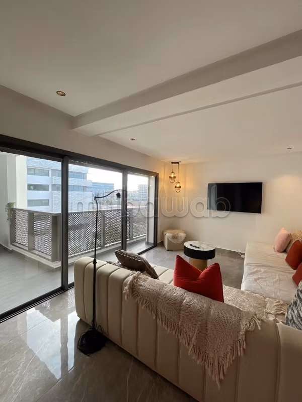 Appartementen om te huren in Casablanca Finance City. 4 Ruimtes. Gemeubileerd