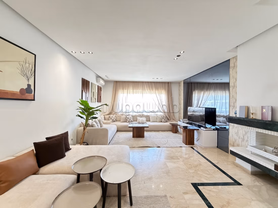 Appartement meublé de 3 chambres à louer aux princesses