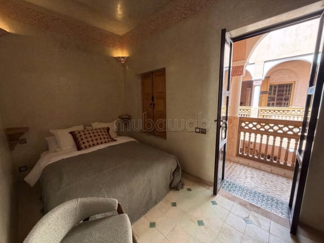 Atypical. Riad character 4 bedrooms with bathroom Bab Doukkala