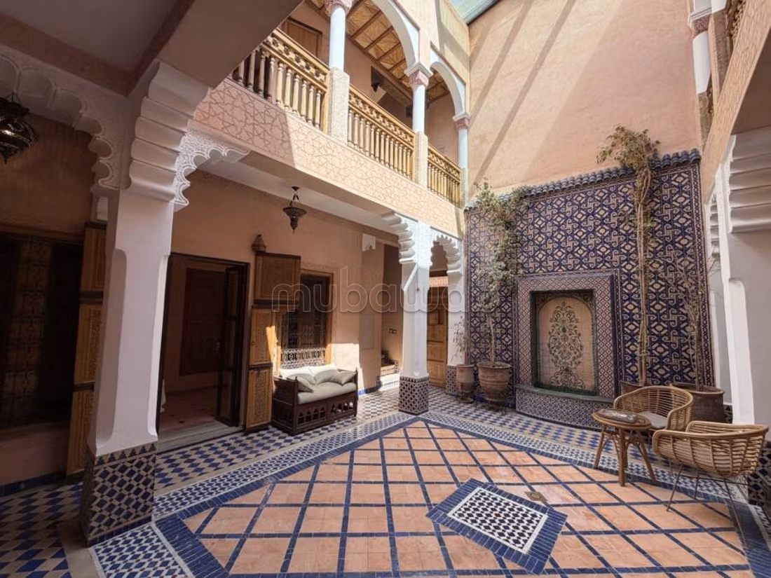 Atypical. Riad character 4 bedrooms with bathroom Bab Doukkala