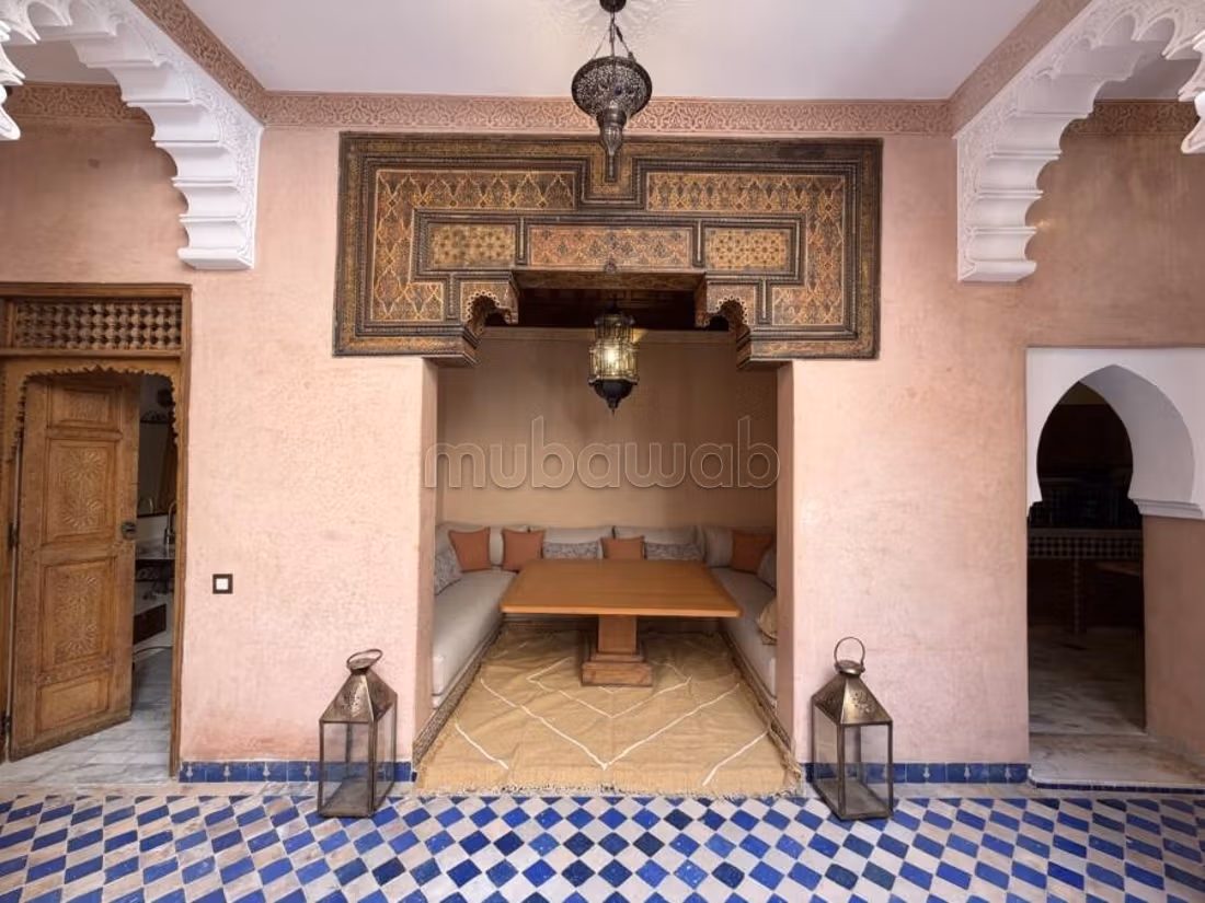 Atypical. Riad character 4 bedrooms with bathroom Bab Doukkala