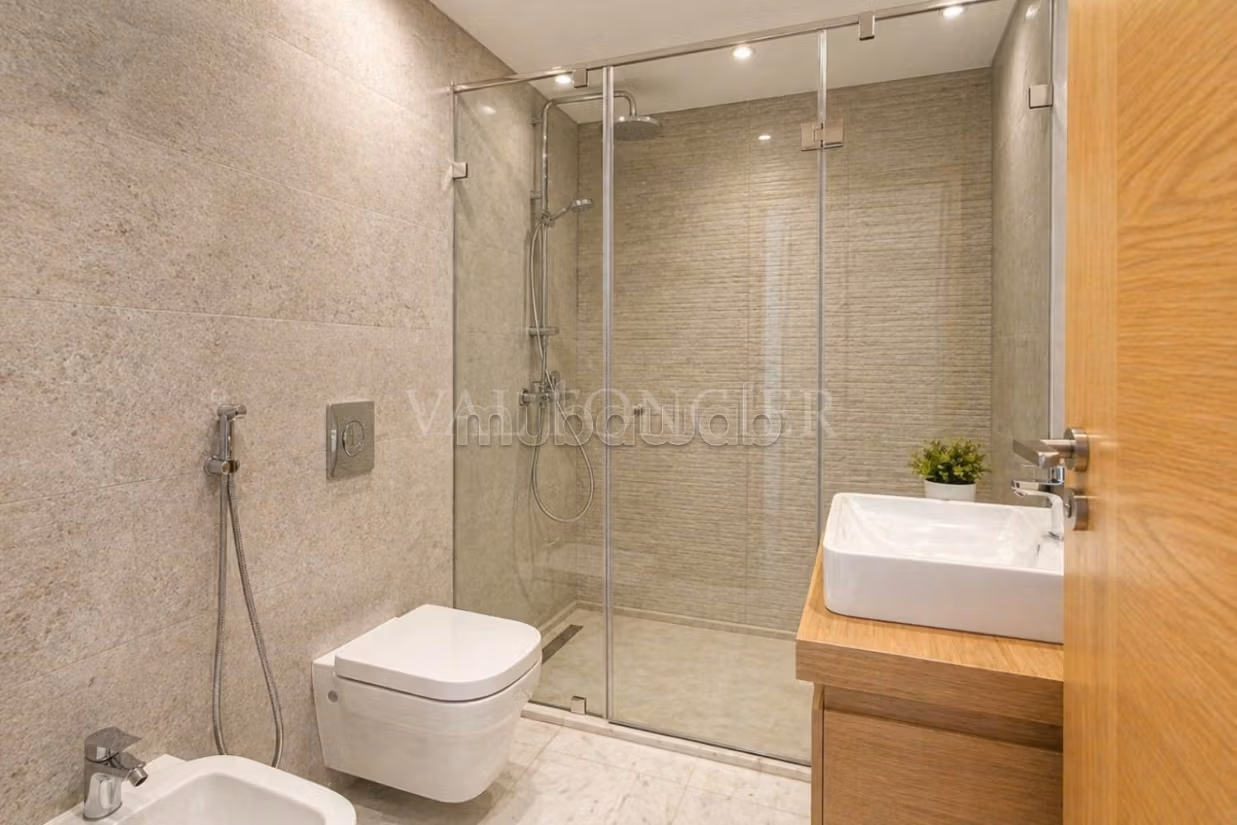 Appartamento moderno arredato con 2 camere da letto e terrazza – Palmier, Casablanca