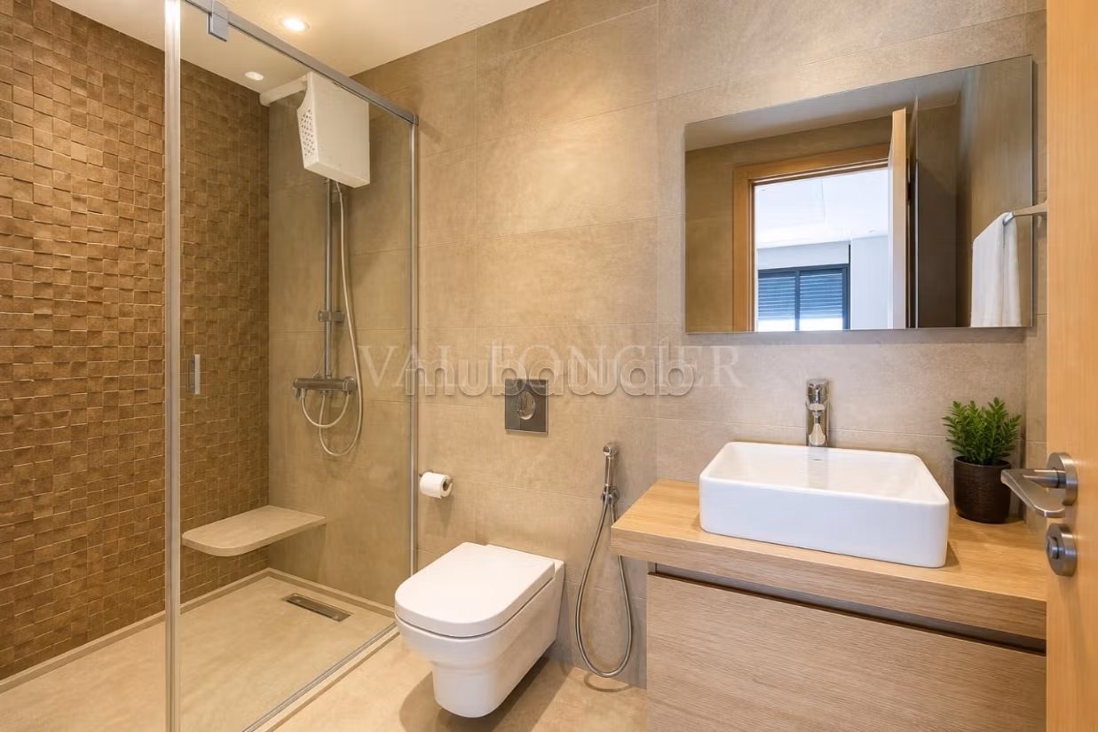Appartamento moderno arredato con 2 camere da letto e terrazza – Palmier, Casablanca