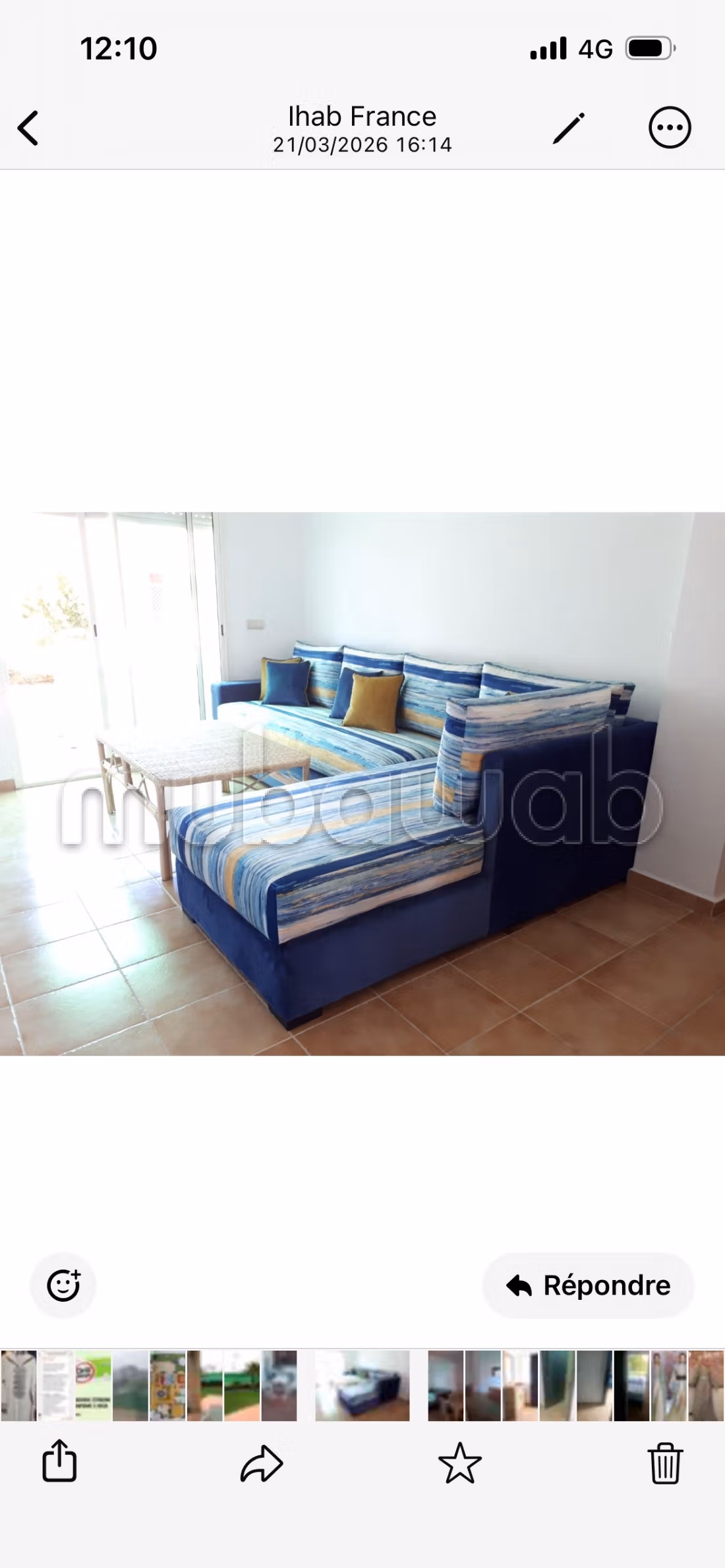 Vente app dans belle résidence Alcudia Smir
