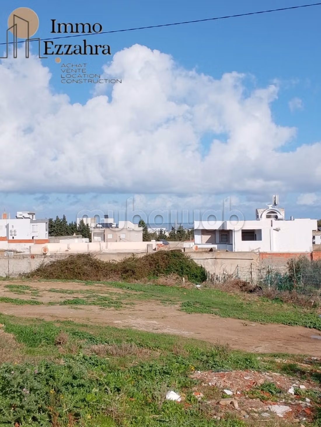 Terreno a 700 m dalla spiaggia ezzahra kelibia