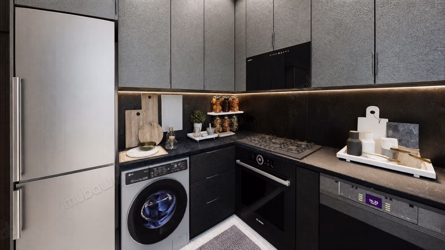 Kopen: villa's en luxe woningen in Achakar. 6 Ruimtes. Centrale verwarming en uitzicht op zee