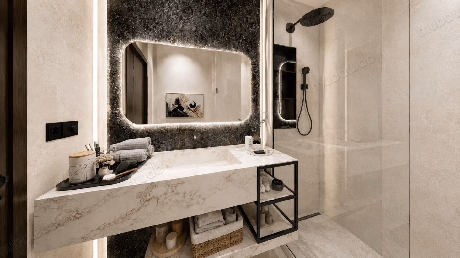 Kopen: villa's en luxe woningen in Achakar. 6 Ruimtes. Centrale verwarming en uitzicht op zee