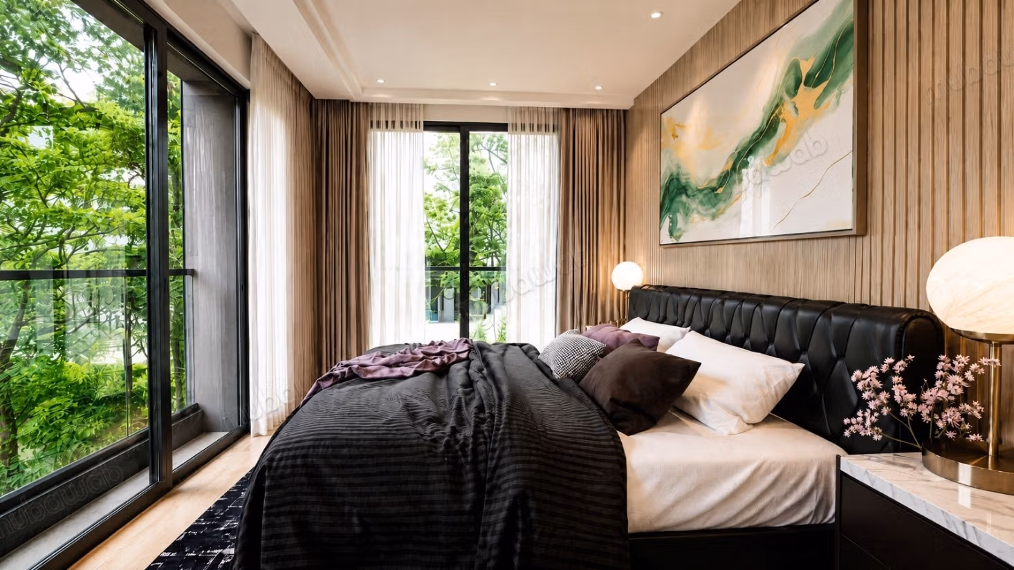Kopen: villa's en luxe woningen in Achakar. 6 Ruimtes. Centrale verwarming en uitzicht op zee
