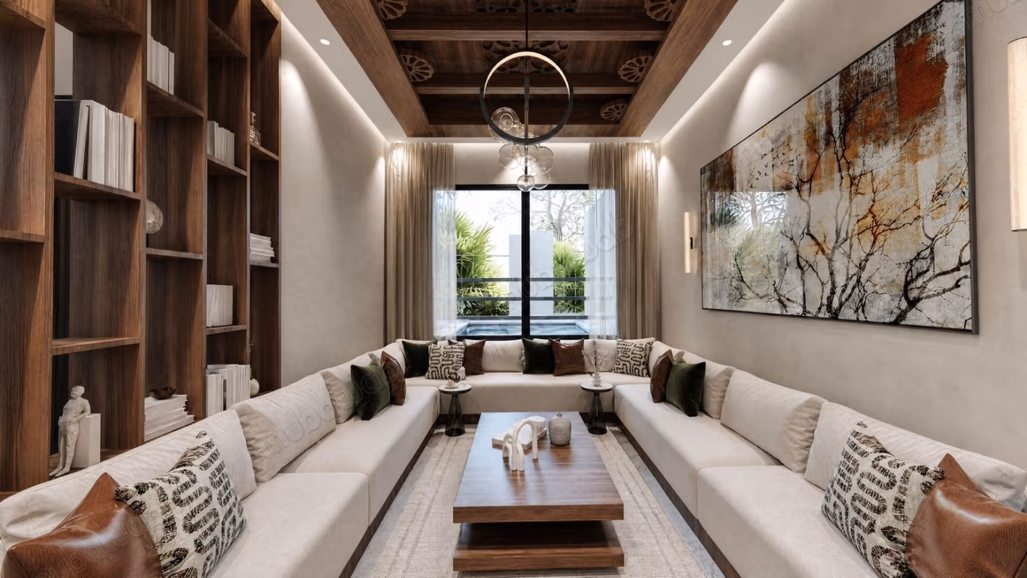 Kopen: villa's en luxe woningen in Achakar. 6 Ruimtes. Centrale verwarming en uitzicht op zee