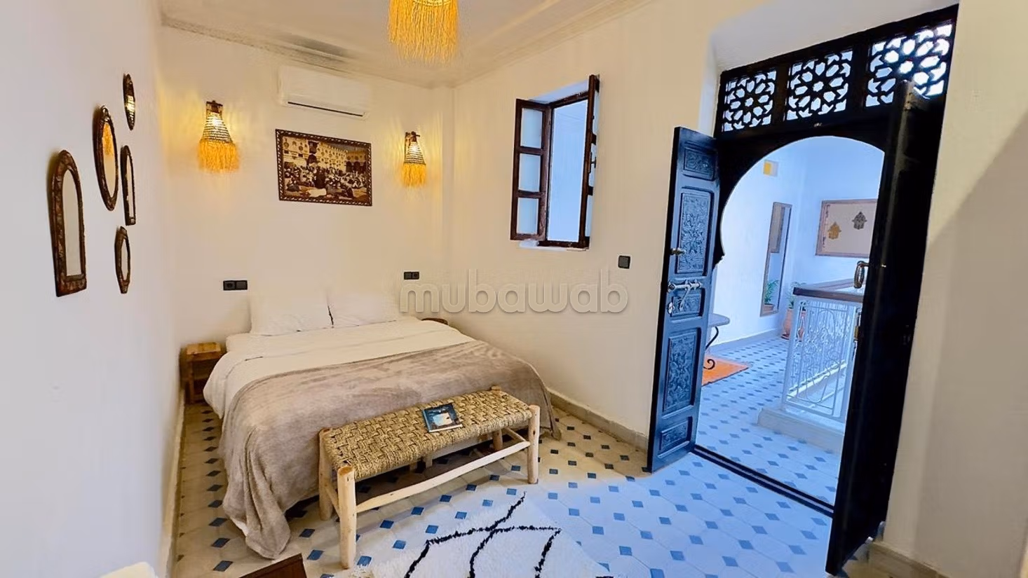 Trouvez votre riad à acheter à Ben Saleh.
Surface totale 200 m².
Climatisation et piscine