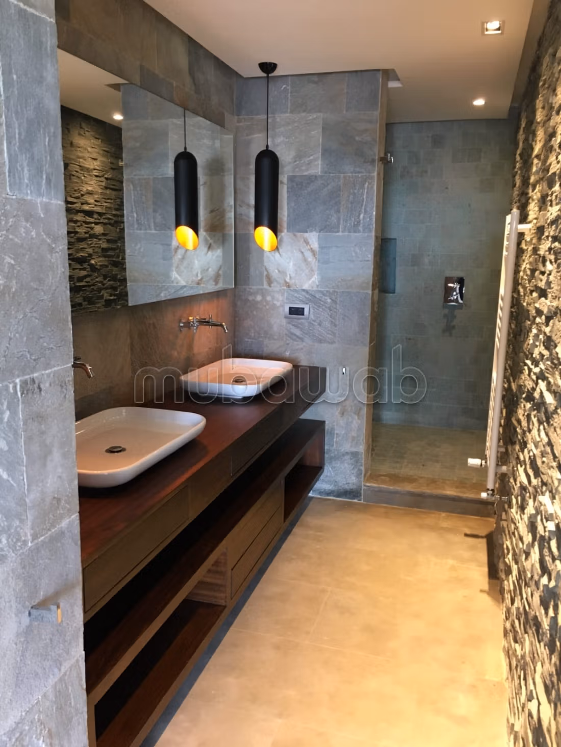 Apt 180m2 semi meuble a louer Bd Zerktouni — 3