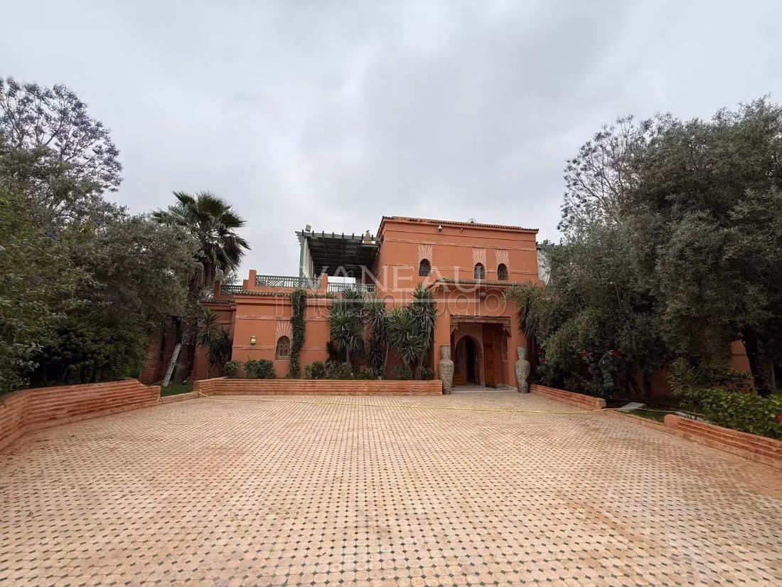 Villa renovada en el corazón de la Palmeraie