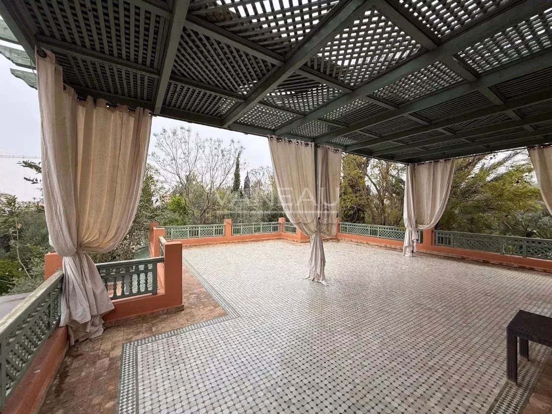 Villa renovada en el corazón de la Palmeraie