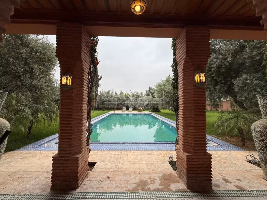 Villa renovada en el corazón de la Palmeraie