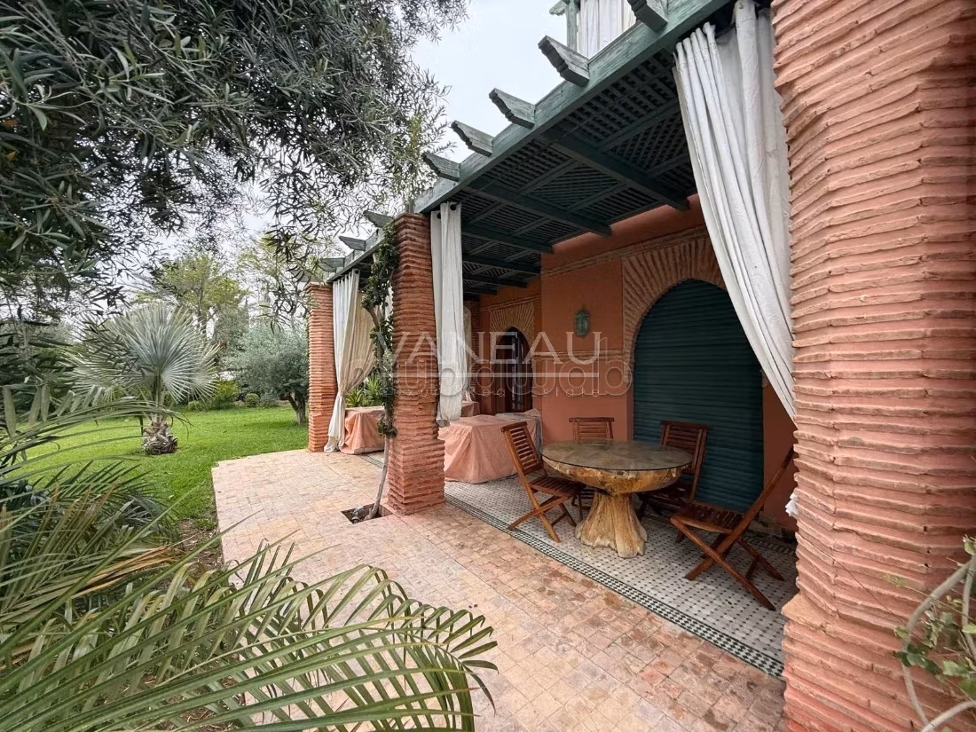 Villa renovada en el corazón de la Palmeraie