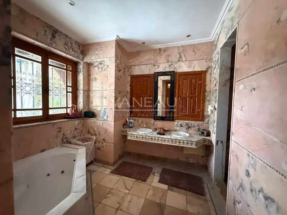 Villa renovada en el corazón de la Palmeraie