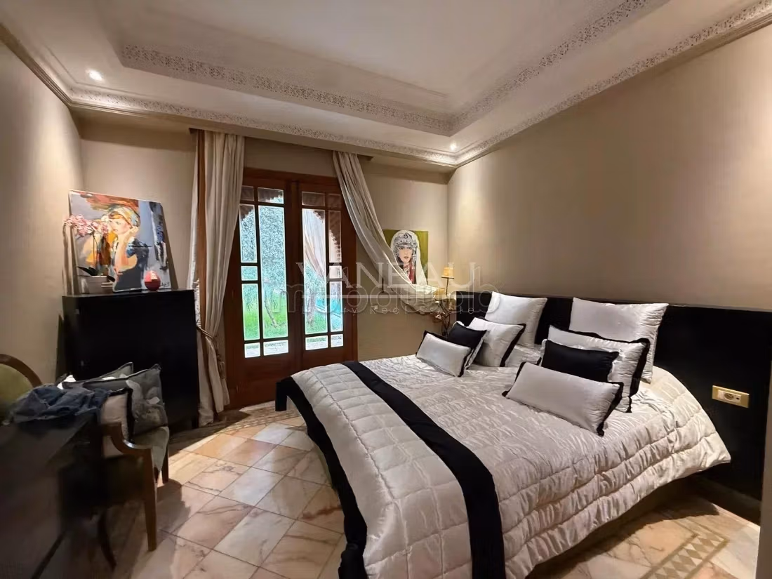 Villa renovada en el corazón de la Palmeraie