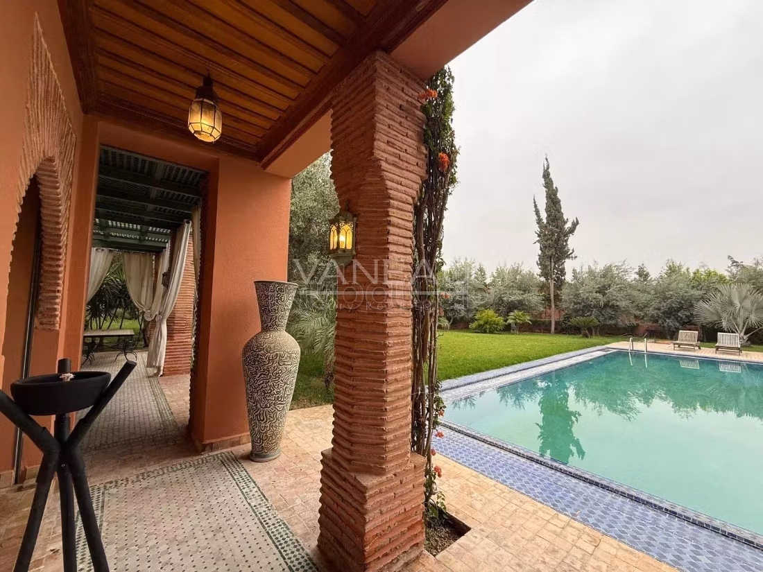 Villa renovada en el corazón de la Palmeraie