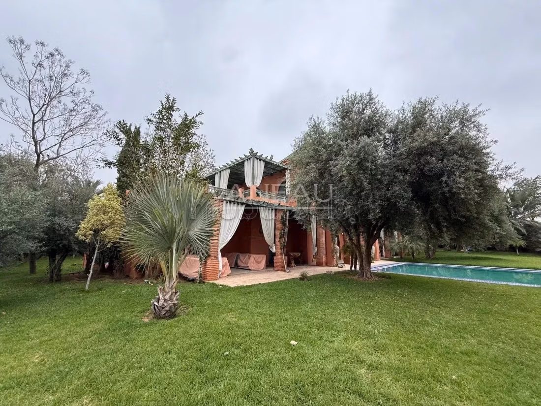 Villa renovada en el corazón de la Palmeraie