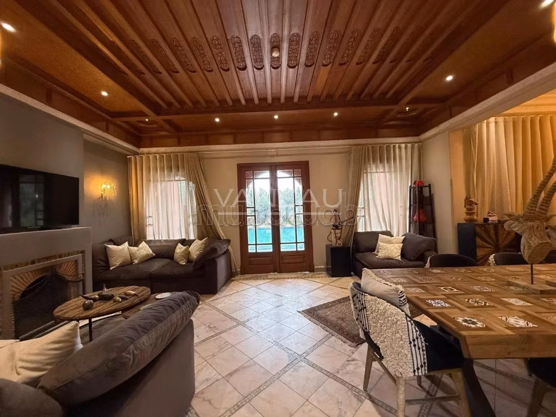 Villa renovada en el corazón de la Palmeraie