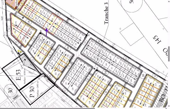 Te koop, villa percel - Bouskoura 5 minuten van Almaz