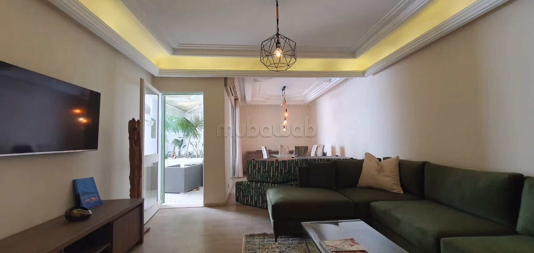 Superbe appartement à louer à Triangle d'Or.
Surface totale 100 m²