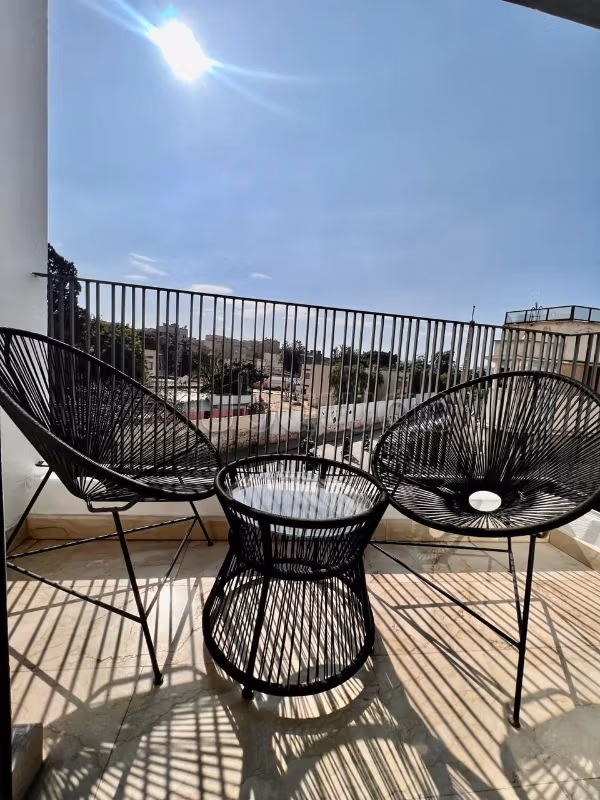Studio 57m Meublé Luxe Palmier