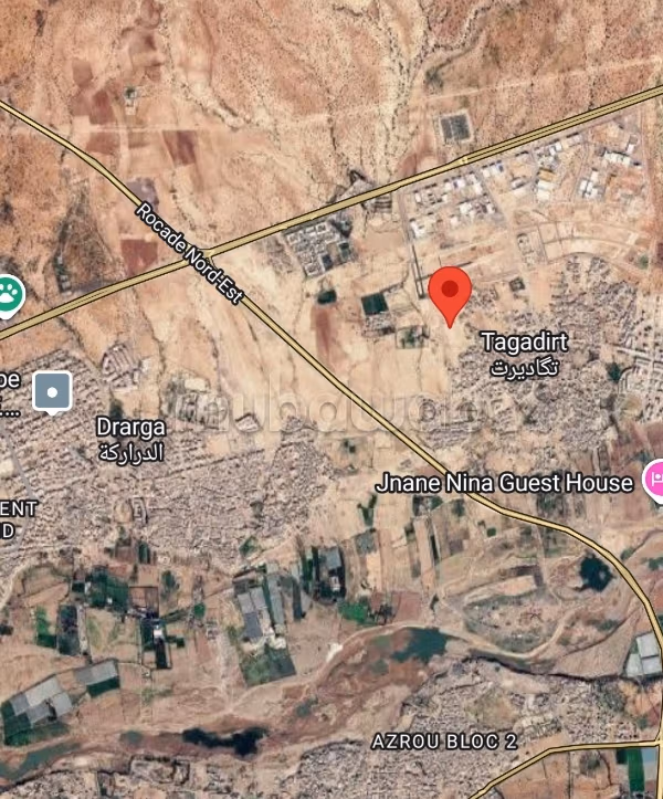 Vendita terreno a Cité Adrar. Superficie totale 120 m²