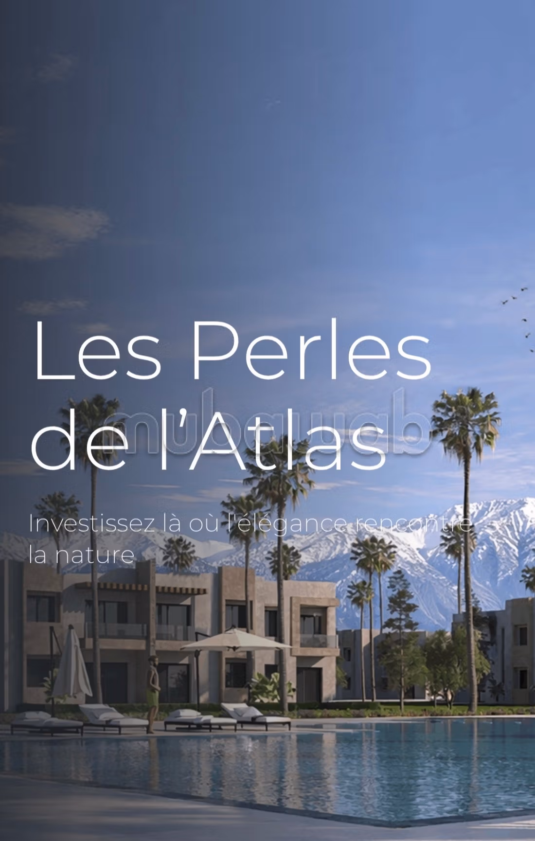 Lancement exclusif – résidence les perles de l’atlas