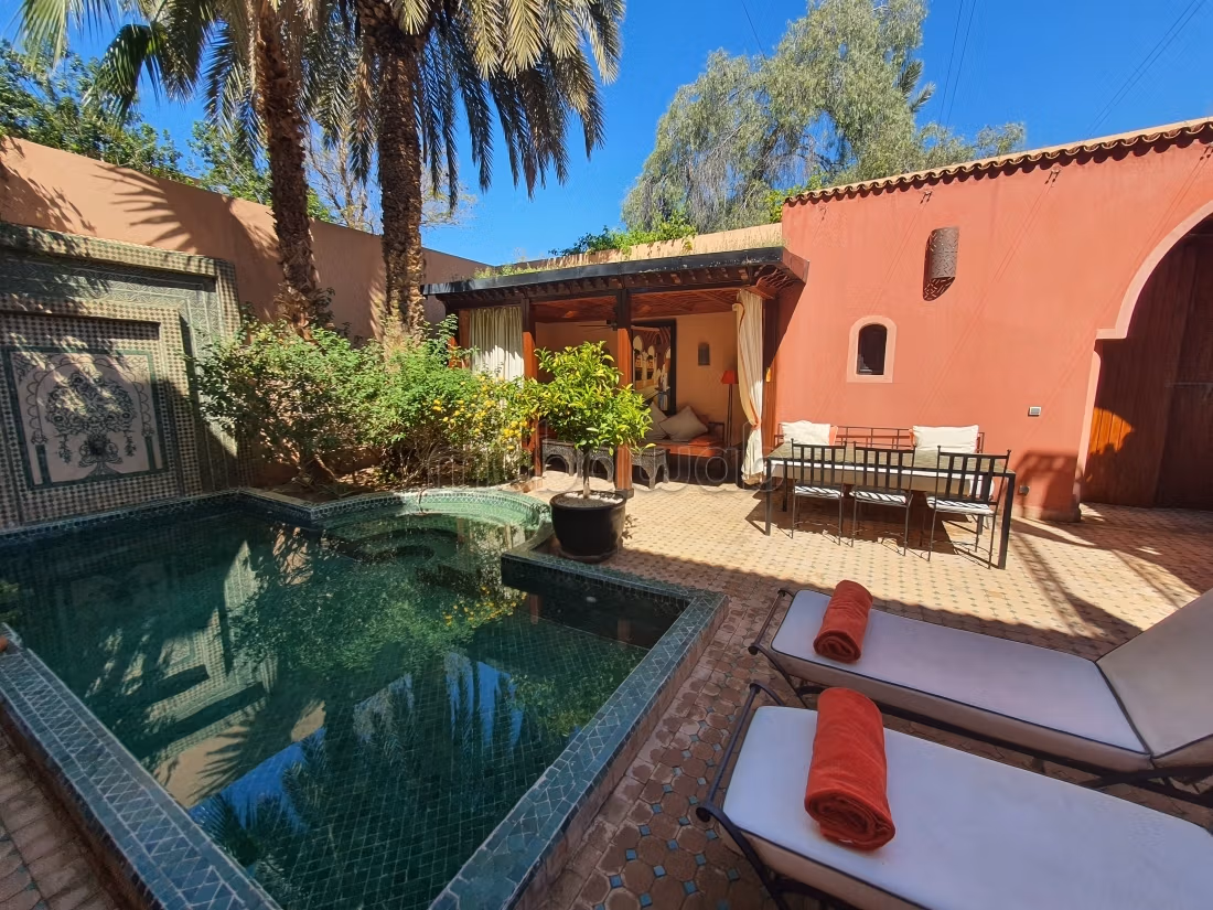 Sublime Riad En Vente à la Palmeraie