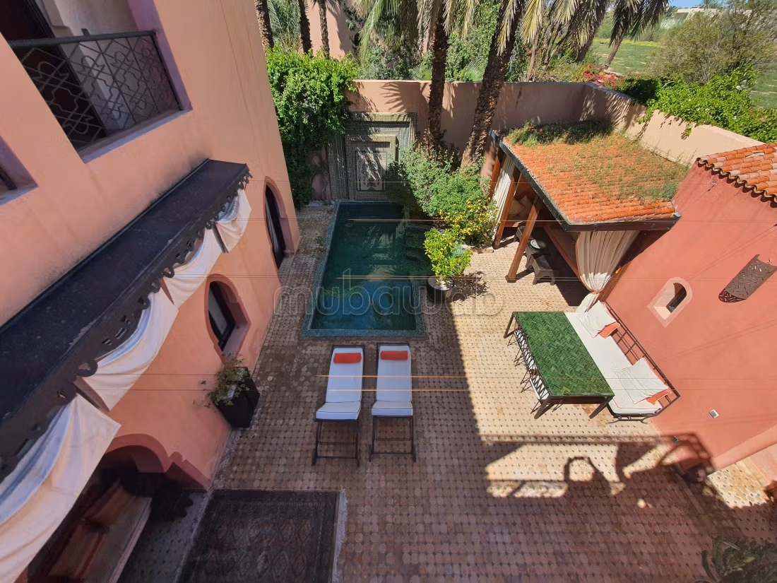 Sublime Riad En Vente à la Palmeraie