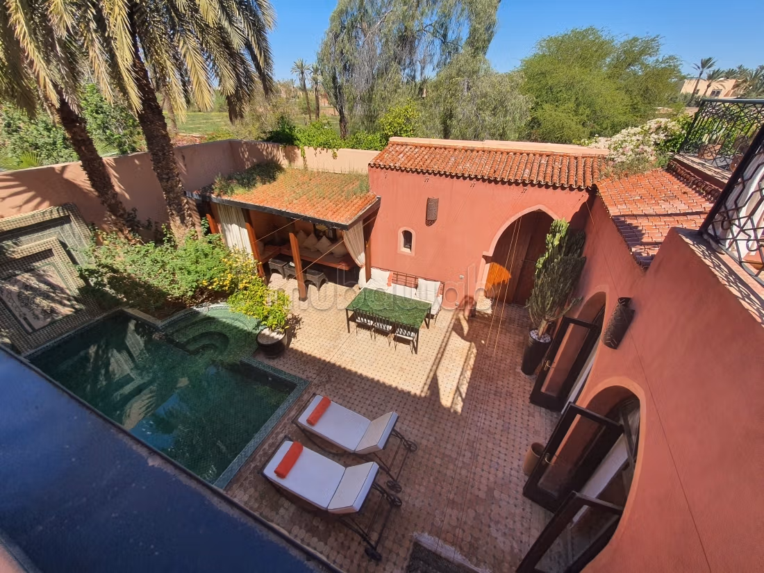 Sublime Riad En Vente à la Palmeraie