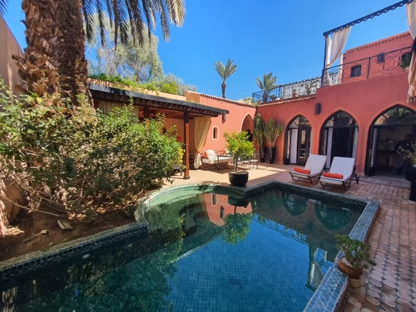 Sublime Riad En Vente à la Palmeraie