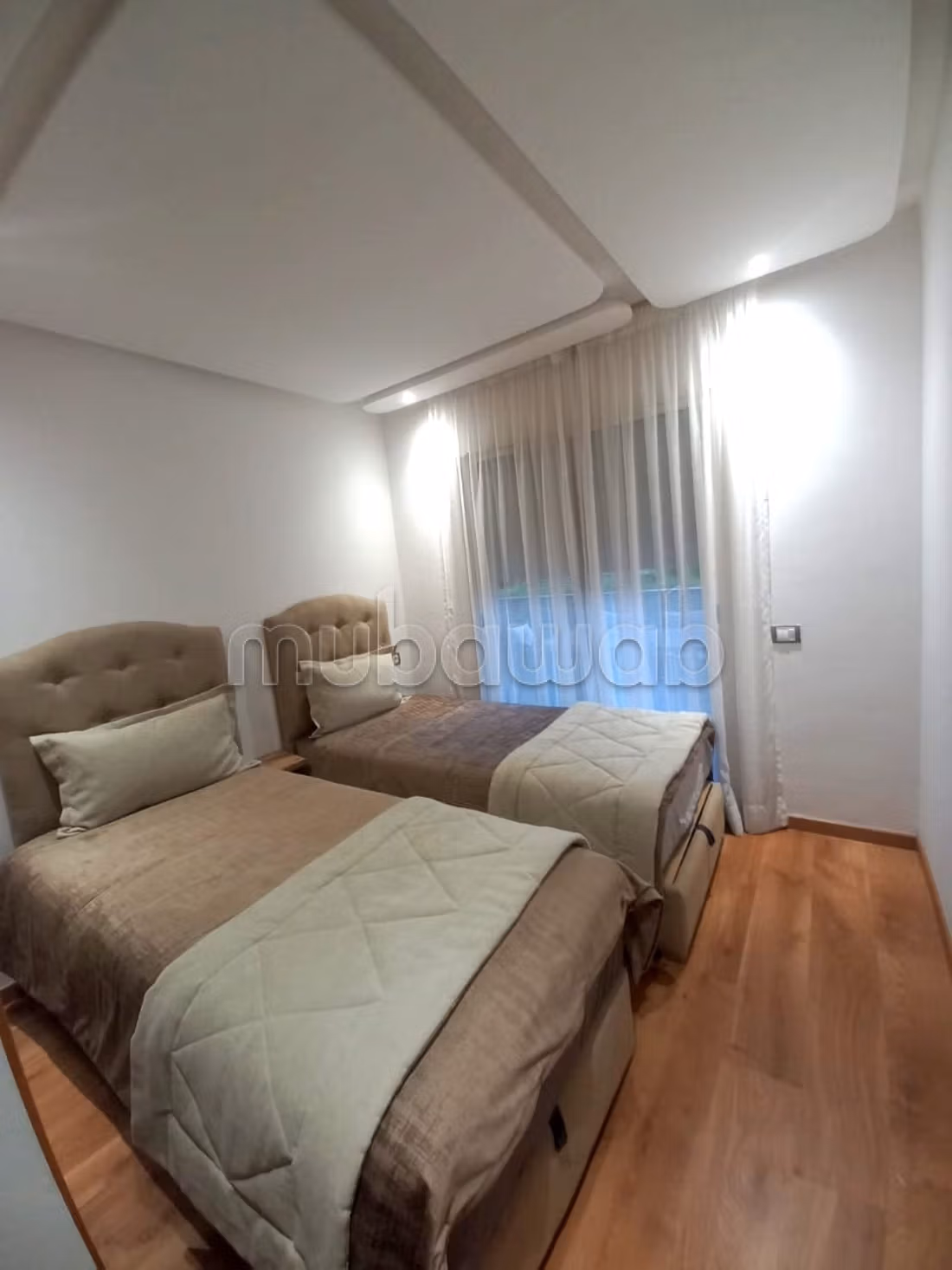 Très bel appartement en location à Agdal. 2 belles chambres. Bien meublé — 4