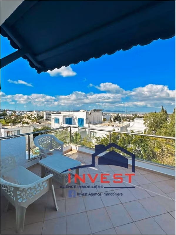 Duplex S3 con vista mare a Gammarth Superiore