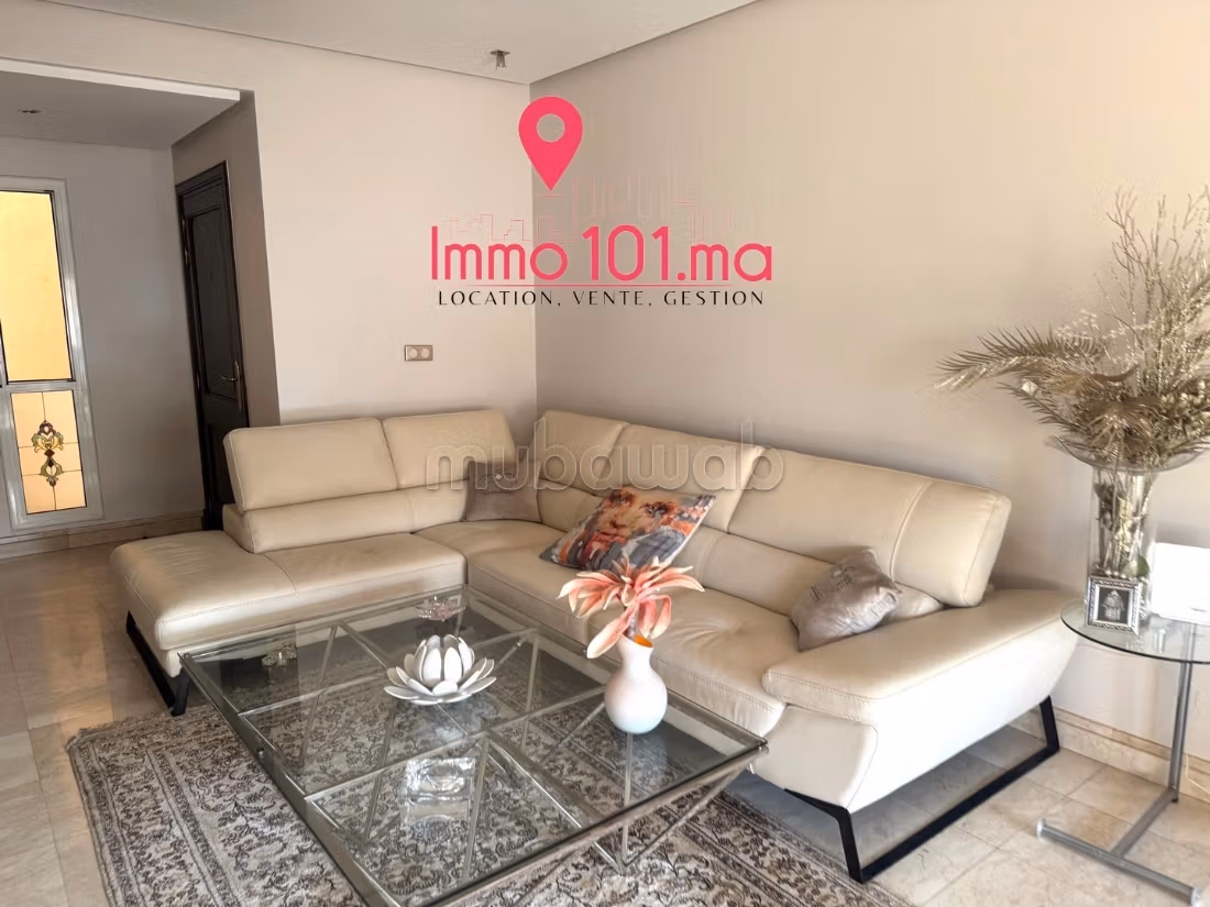 Location appartement meublé à Hay Riad