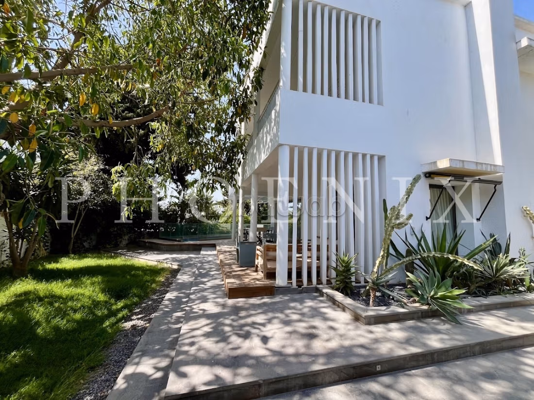 Villa S3 meublée avec piscine à Carthage