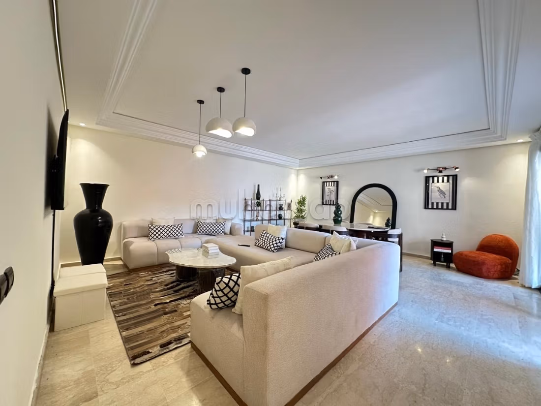À louer: bel appartement 110 m², 2 ch à gueliz
