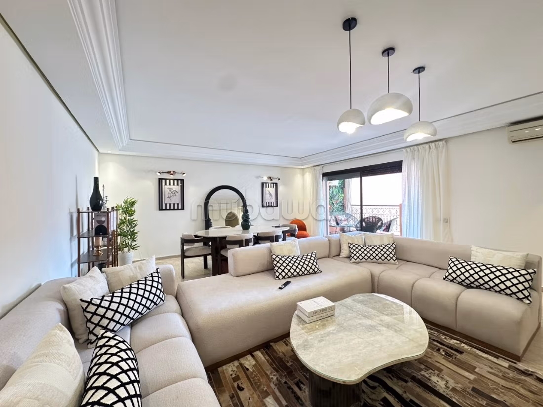 À louer: bel appartement 110 m², 2 ch à gueliz — 3