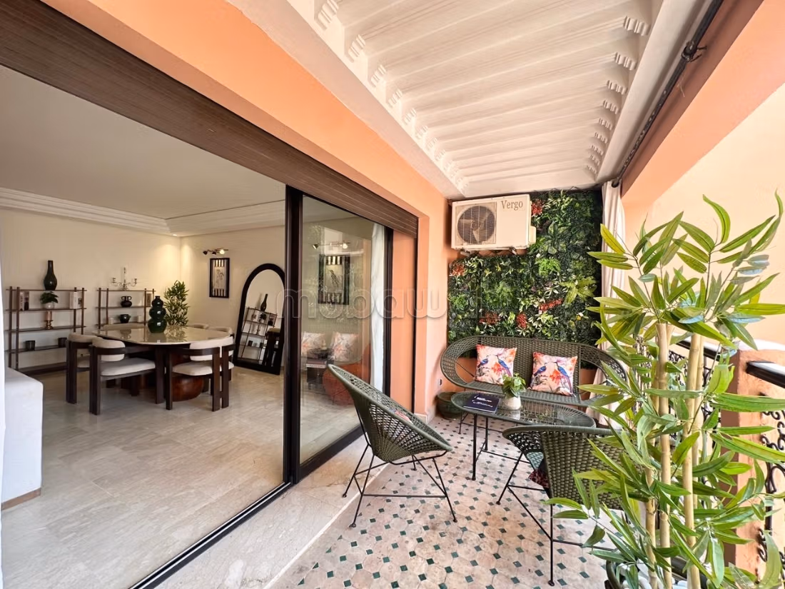 À louer: bel appartement 110 m², 2 ch à gueliz — 4