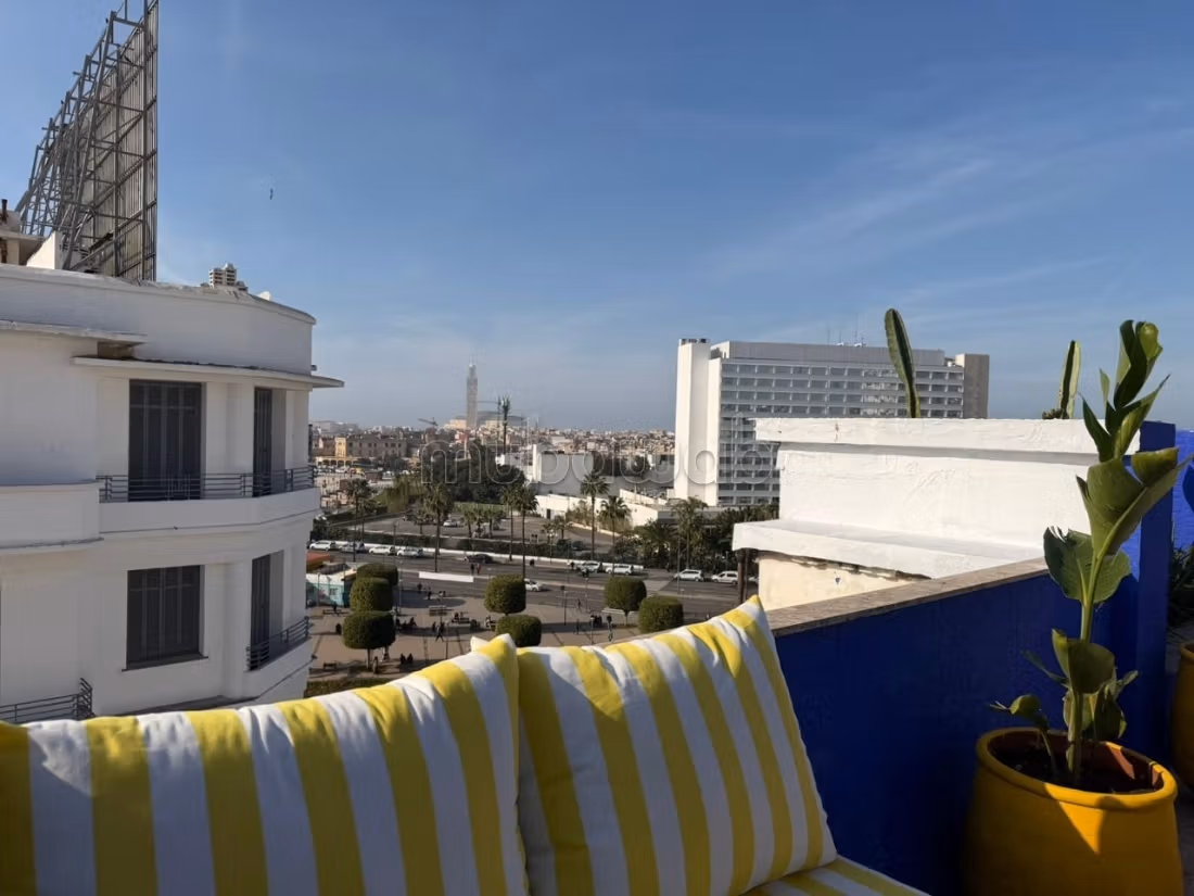 Centre/Appart Art Déco rénové 60m Terrasse vue mer