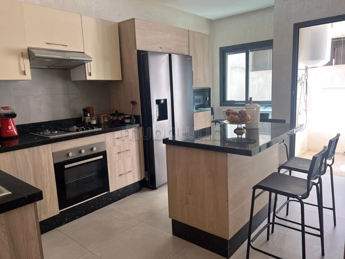 Superbe 125m² haut standing Bouskoura  terrasse