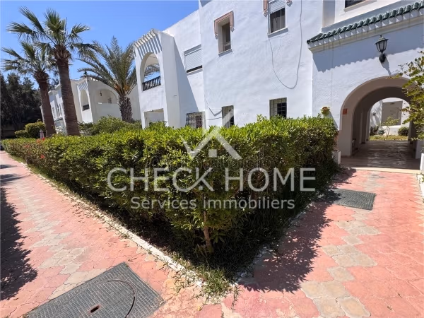 A vendre s2 avec jardin privatif Yasmine Hammamet