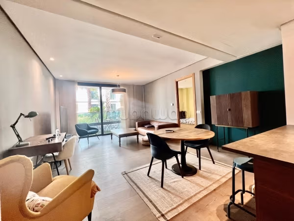 EXCLUSIVITÉ – Superbe studio meublé de 73 m² à Anfa Place