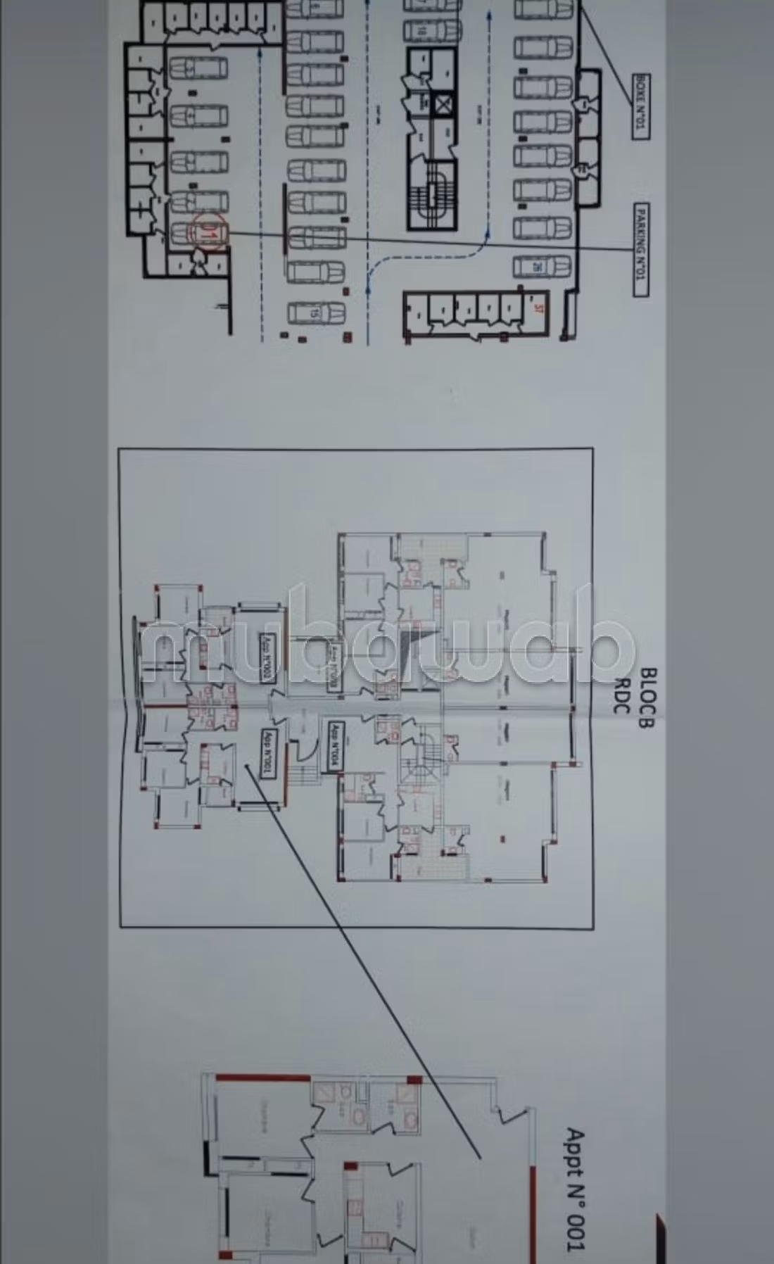 Appartement à vendre à Hay Salam. 
1 Pièce. Cuisine entièrement équipée — 4