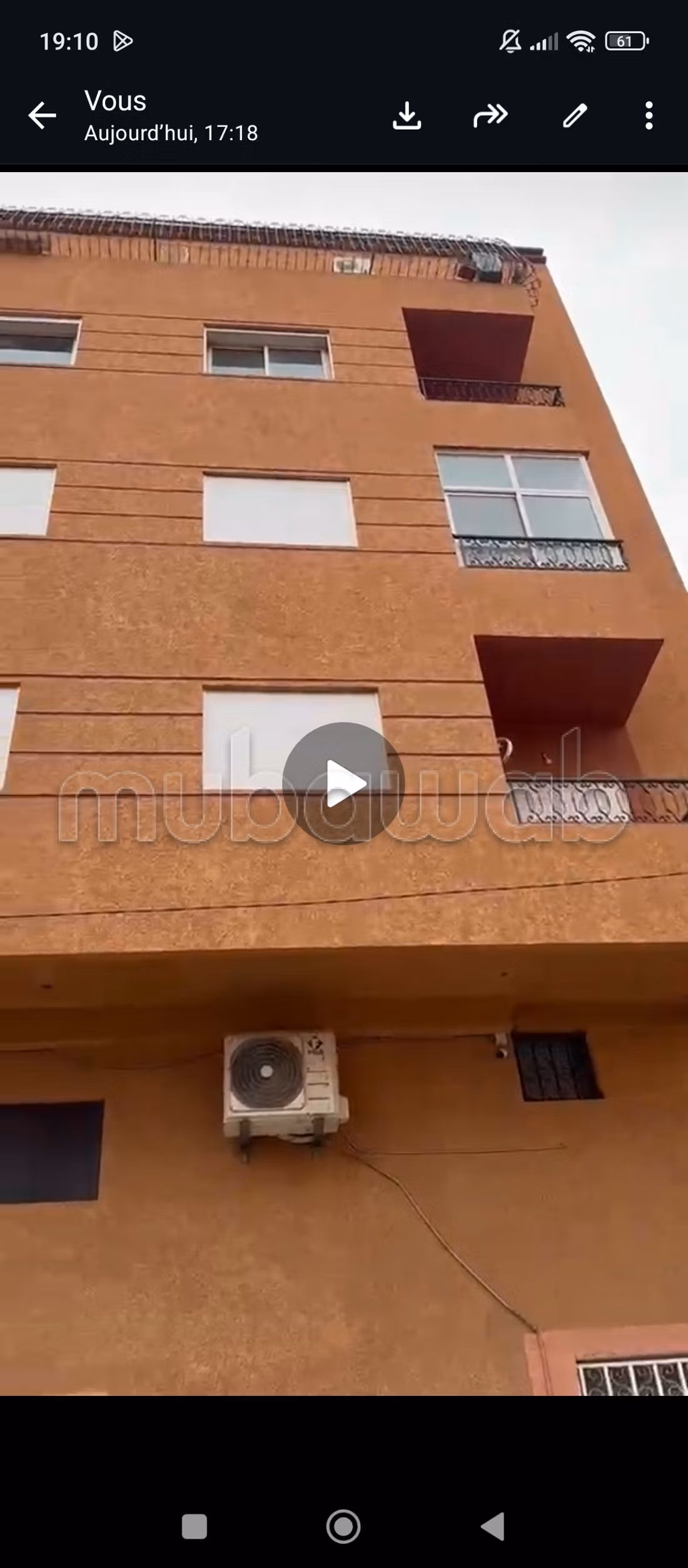 Négociable grand appartement mhamid 8