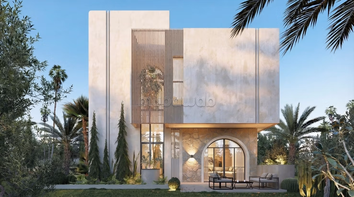 Terrain titré en angle 4 façades 
VNA vue dégagé