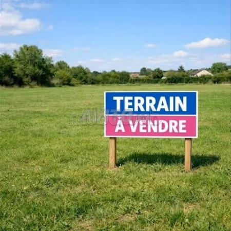 Un magnifique terrain à vendre