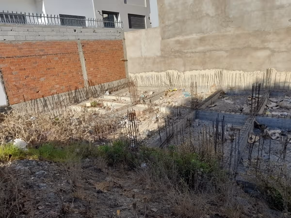 Terrain villa 251m2 route achakar tanger